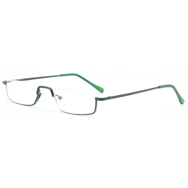 Dachuan Optical DRM368037 China Supplier Half Rim Metal Reading Glasses With Classic Design (1)